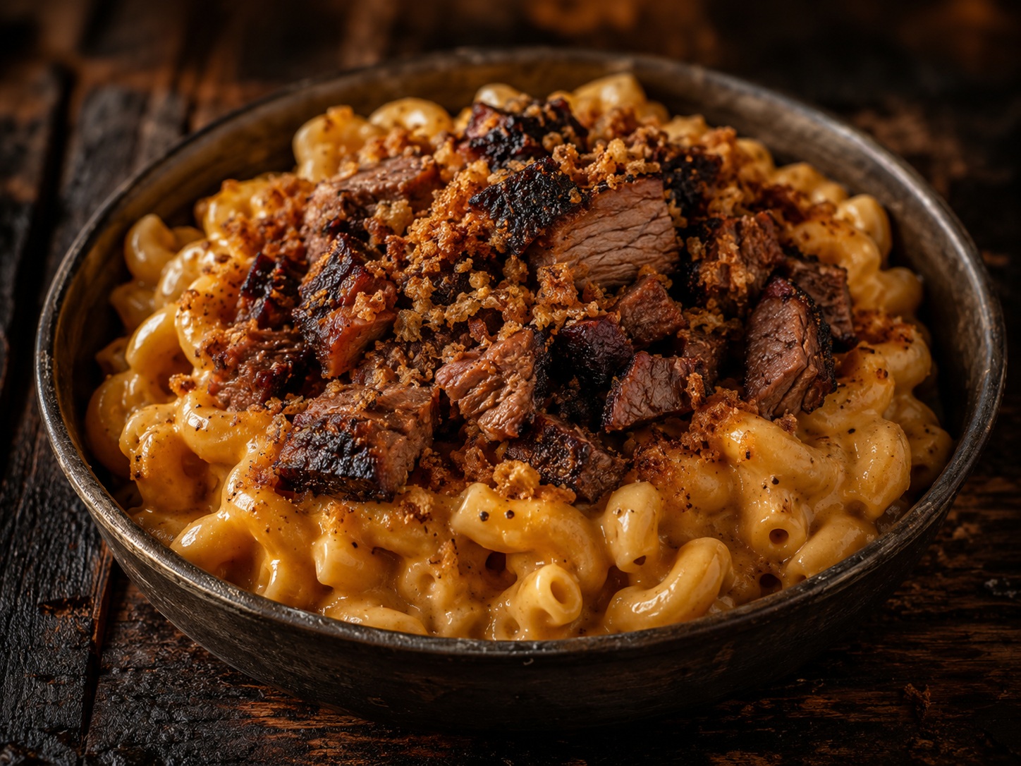 Brisket Mac & Cheese demo visual