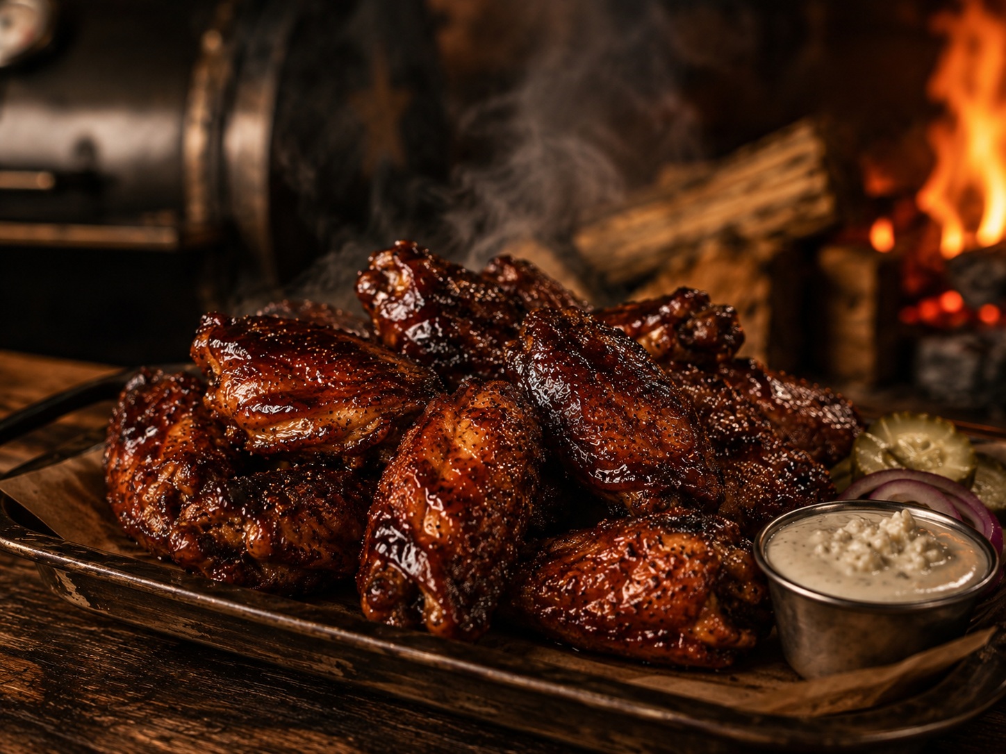 Smoked Wings demo visual
