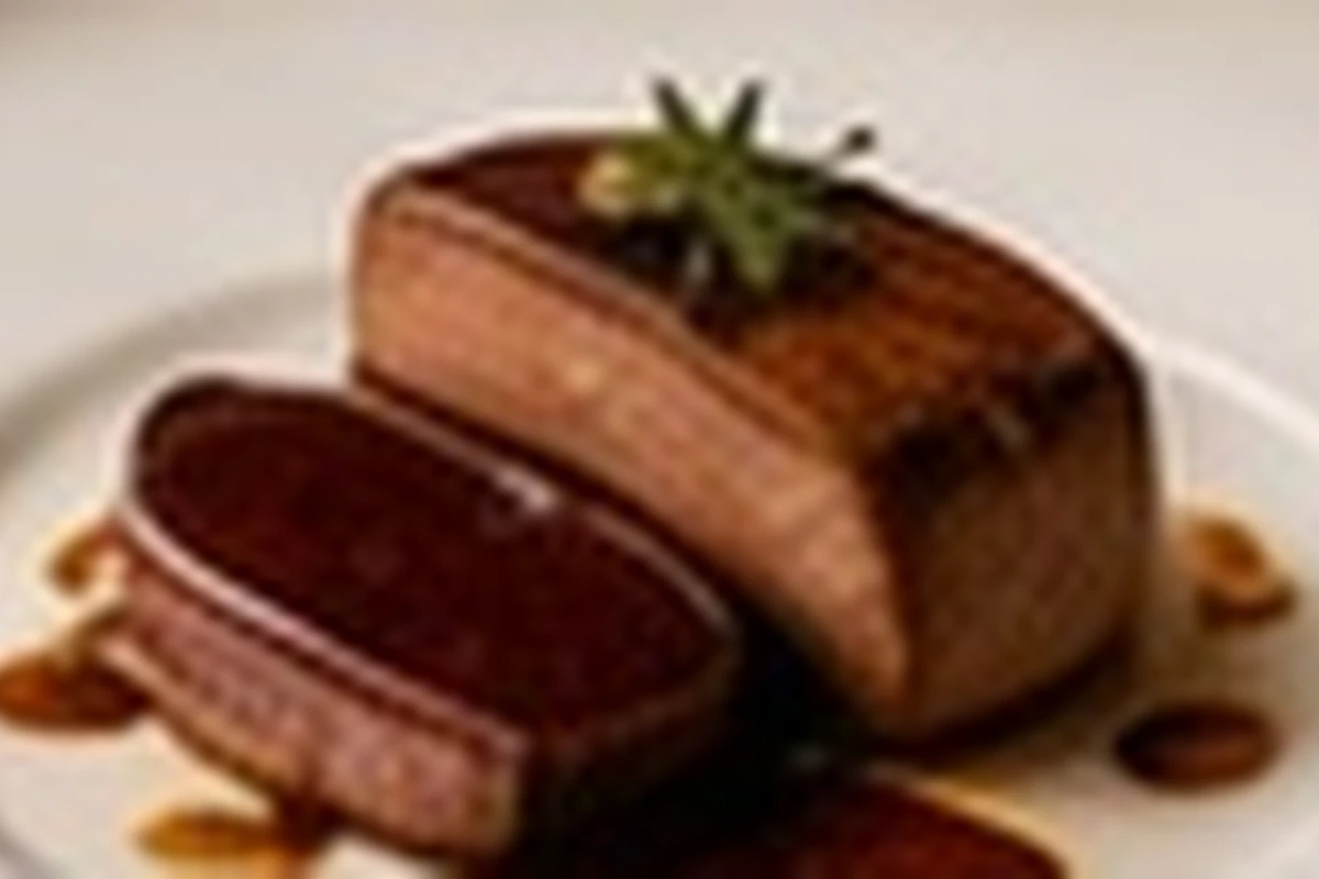 Duck breast tasting course