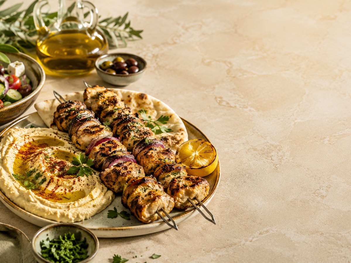 Grilled Chicken Skewers demo visual
