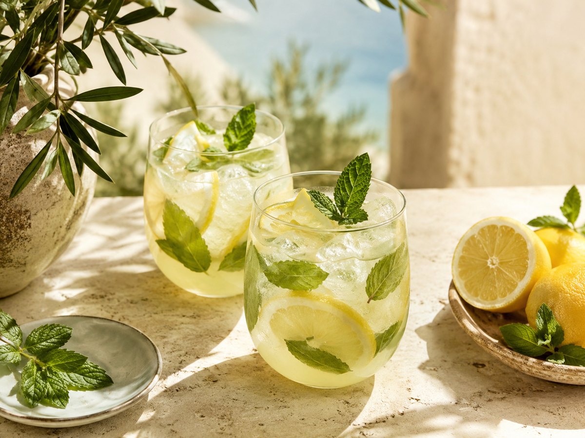Lemon Mint Cooler demo visual