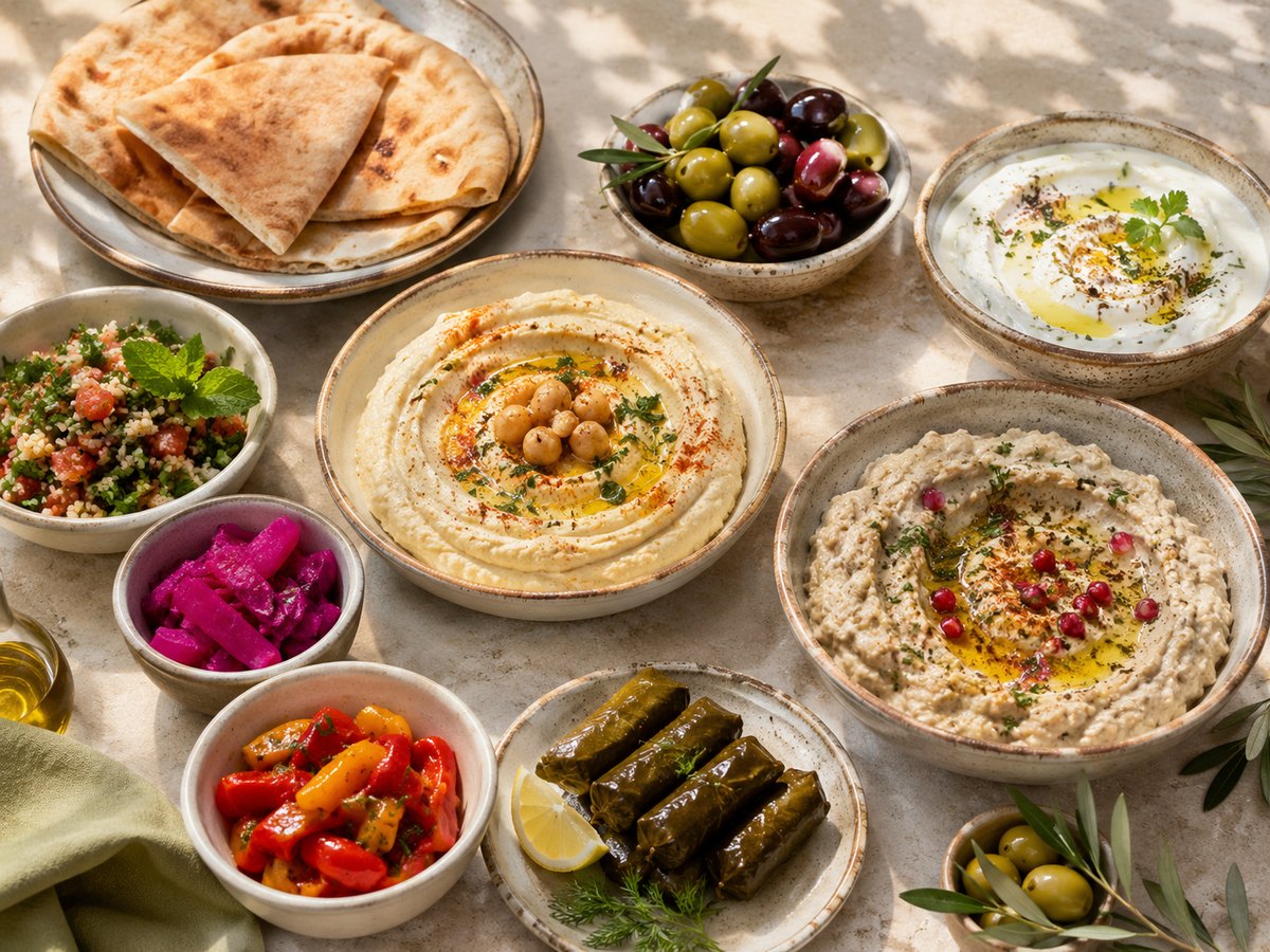 Mezze Sampler demo visual