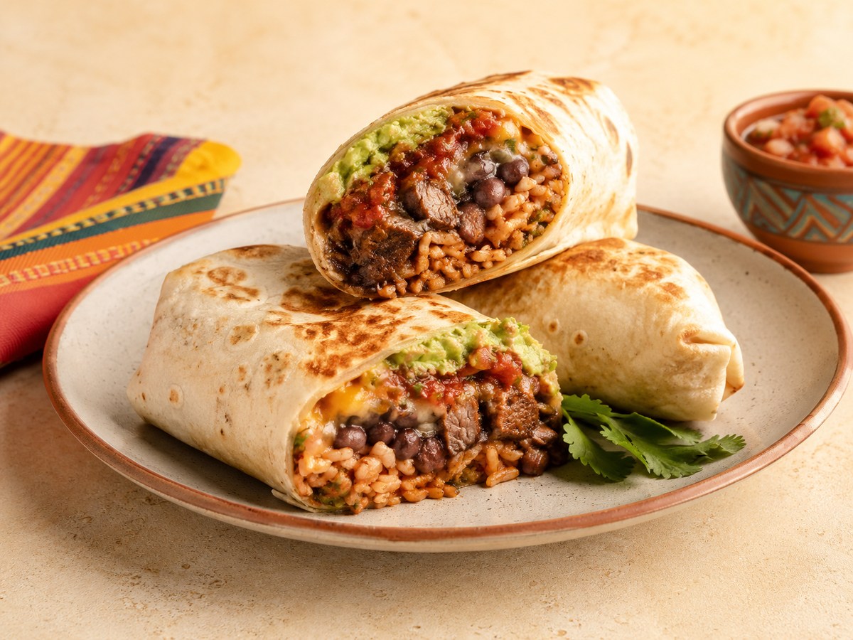 Loaded Beef Burrito demo visual