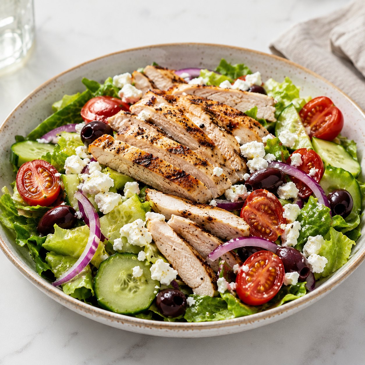 Greek Chicken Salad demo visual