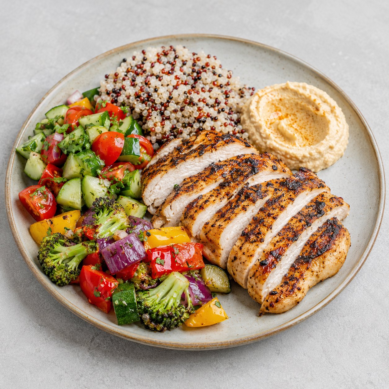 Grilled Chicken Plate demo visual