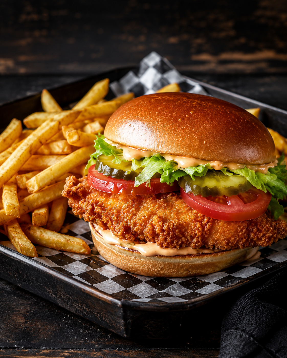 Crispy Chicken Stack demo visual