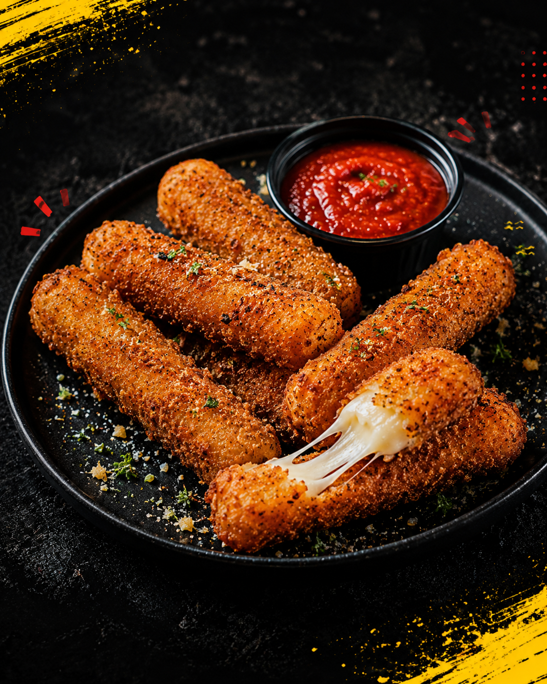 Mozzarella Stick Box demo visual