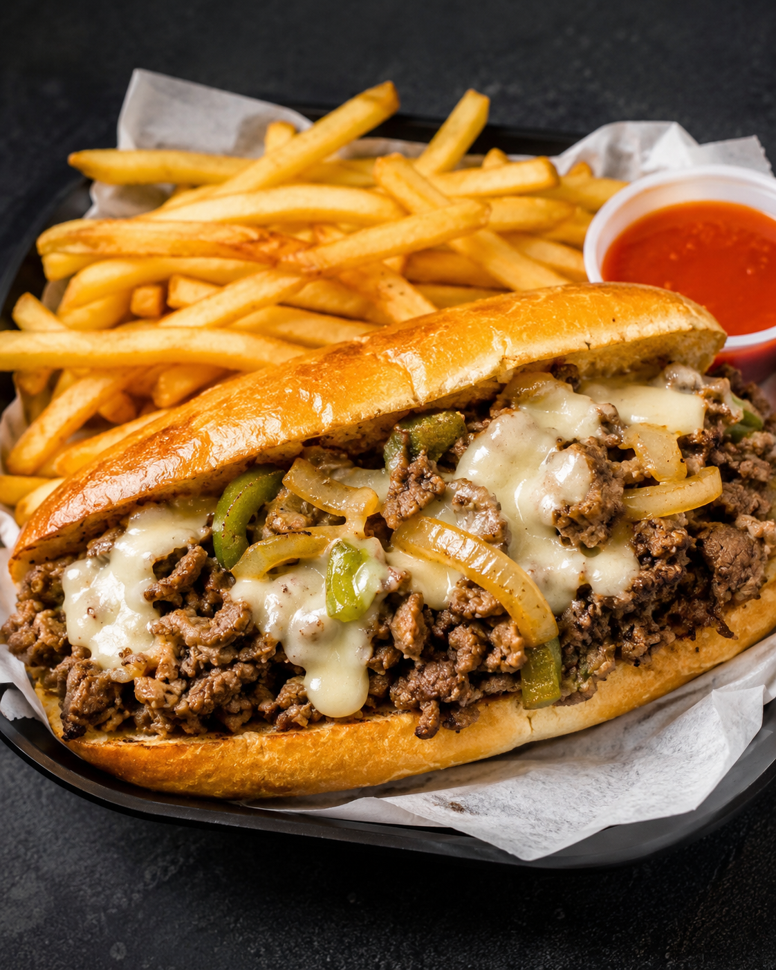 Philly Street Cheesesteak demo visual